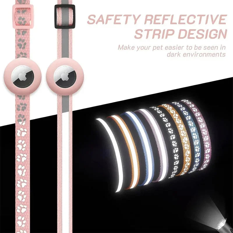AirTag Cat Collar with Bell