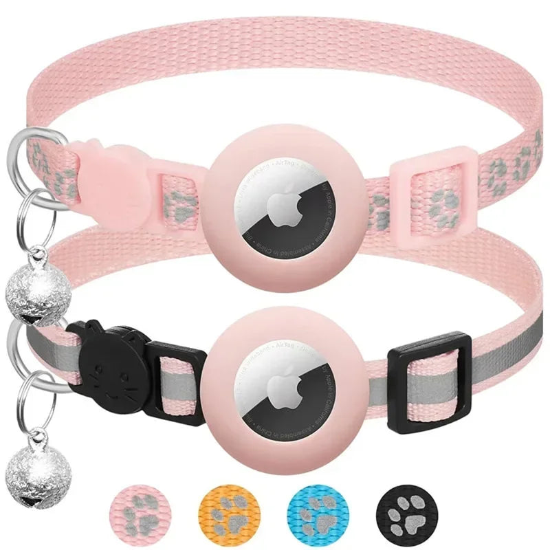 AirTag Cat Collar with Bell