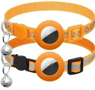 AirTag Cat Collar with Bell