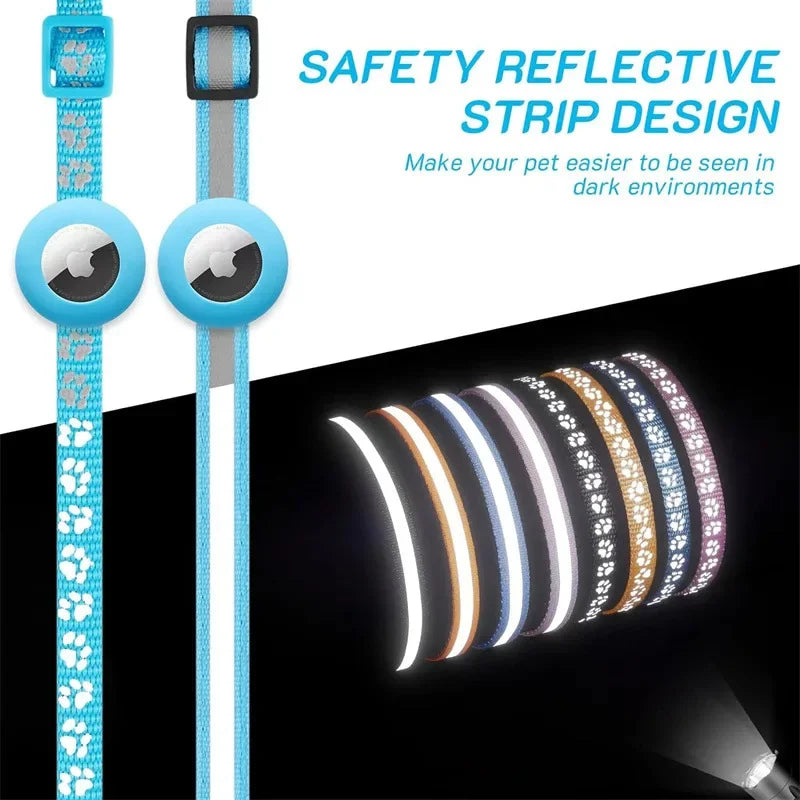 AirTag Cat Collar with Bell