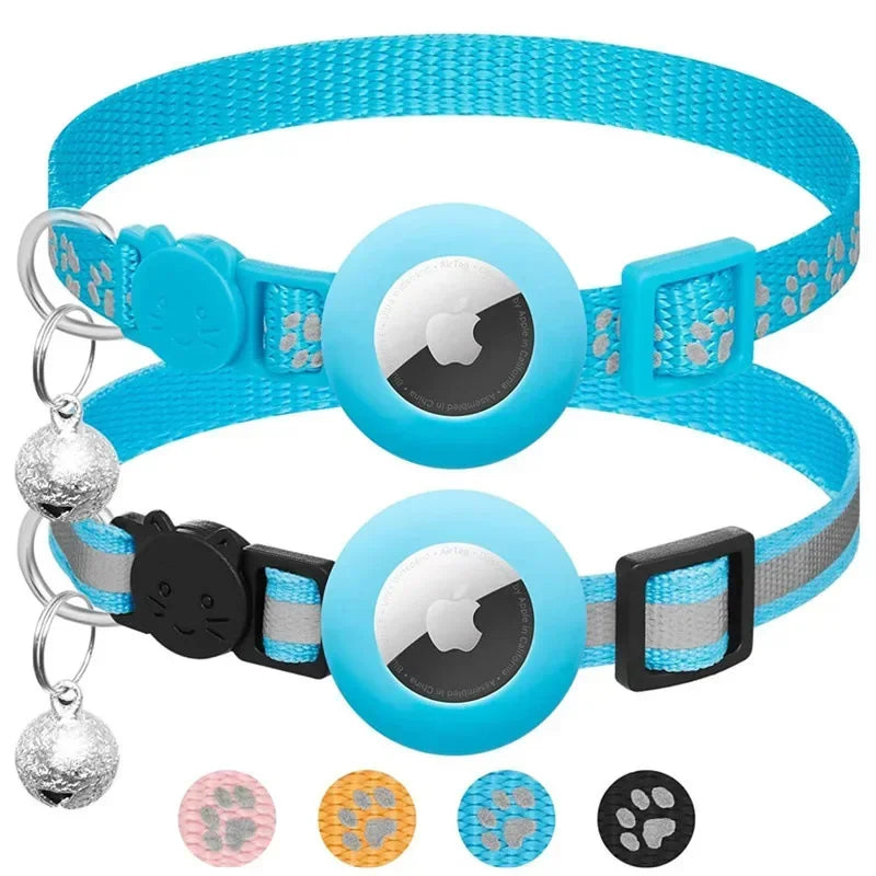 AirTag Cat Collar with Bell