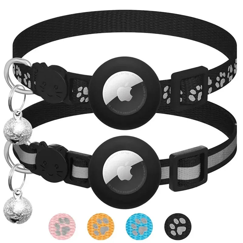 AirTag Cat Collar with Bell